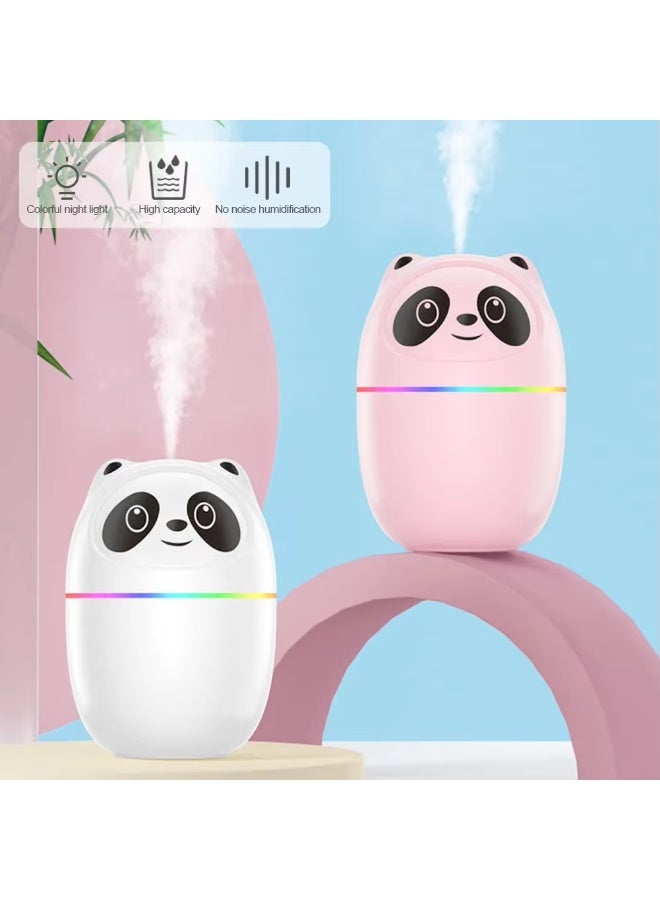 Gentle air humidifier, aromatherapy humidifiers, diffusers, essential oil diffuser, home and car air purifier, humidifier - white - Image 2